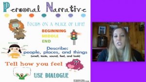 Week 5 - Day 1- Narrative Writing Anchor Chart Review