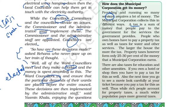Chapter 7 (Urban Administration) 6th Class NCERT Book:Social and Political Life I (UPSC+Classroom)