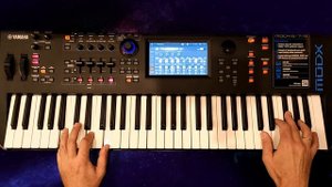 IHTIO - Through The Nebula (Yamaha MODX6 Live Performance)