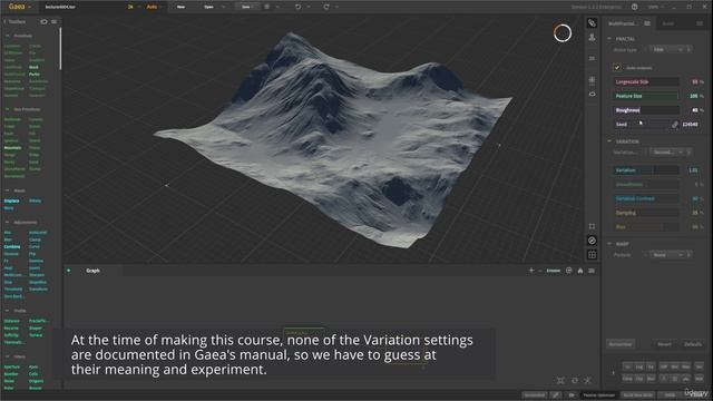 4 -Our first two nodes MultiFractal and Erosion