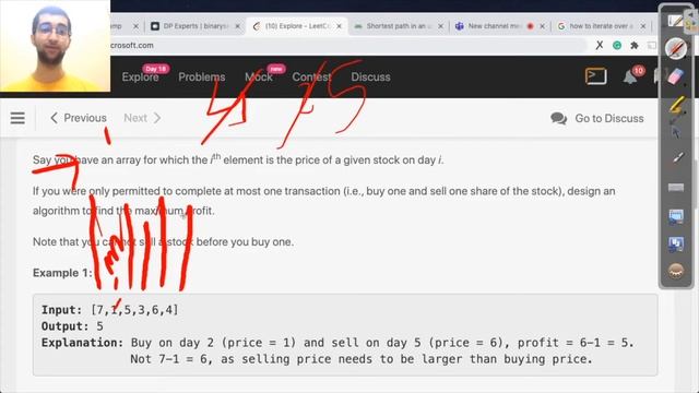 Best Time to Buy and Sell Stock - LeetCode September Challenge Week 3.4
