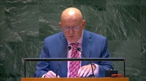 Amb. Vassily Nebenzia at the UNGA 10th Emergency Special Session on the situation in the Middle East