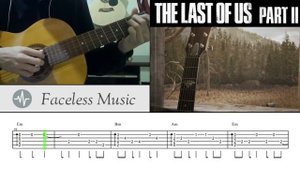 Beyond Desolation/Credits Song Guitar Tutorial/Lesson with TABS | The Last of Us Part II