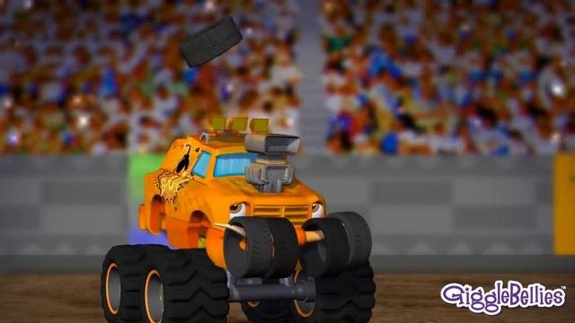 Wheels On The Bus... Umm Truck! Nursery Rhymes & Monster Trucks For Kids