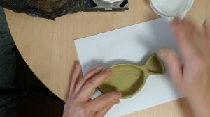 Часть 1. Мастер-класс по лепки из глины "Рыбка - соусник".
