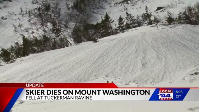 A backcountry skier dies on a day of accidents on New Hampshire's unforgiving Mount Washington