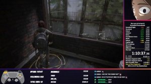 The Last of Us Part II Speedrun (2:13:45) World Record - Ellie% Grounded Permadeath