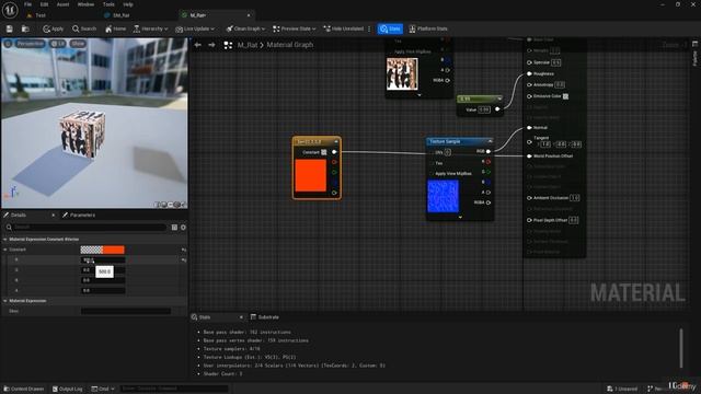 7. Creating a vertex animation shader