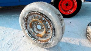 ЛЕДЯНЫЕ КОЛЕСА / ЛЁД вместо ПОКРЫШКИ