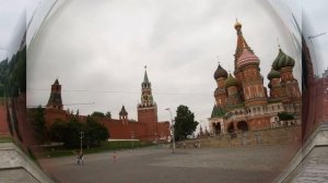 Москва.  Гости из Литвы.  Обзорная экскурсия по Москве на открытом автобусе.