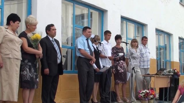 Первый звонок 2011 Милютинская школа - 1. смотреть онлайн