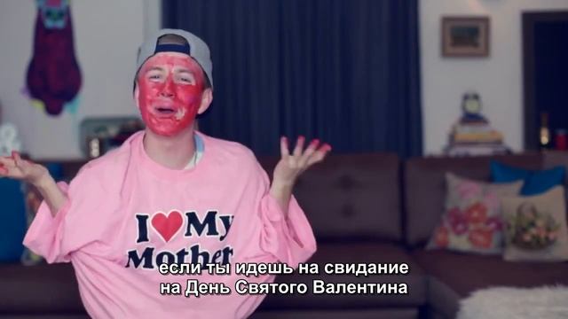 Face Painting with Tyler Oakley - Troye Sivan TranslatedUP! [rus sub] смотреть онлайн