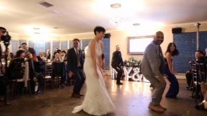 Epic Surprise dance from Bride! Michelle and Gregs Wedding