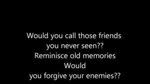 nickelback if today was your last day lyrics