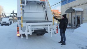 Мусоровоз Chameleon-16 для твердых бытовых отходов  на шасси МАЗ-5340