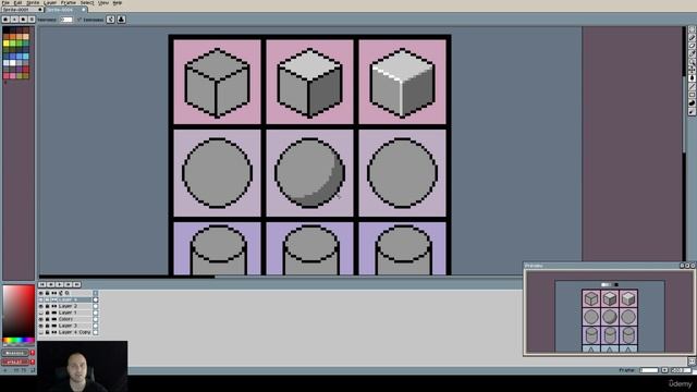 17. Shading a sphere. PIXEL ART Master Course