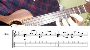 UKULELE. HAROLD FALTERMEYER-AXEL F UKULELE TUTORIAL