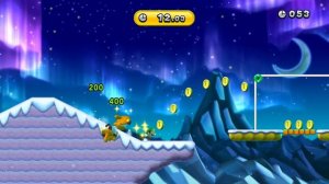 New Super Mario Bros. U | Time Attack: Slick Slopes and Bullet Bills - 111 (Wii U Walkthrough)