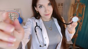 АСМР💊💉 Школьный Доктор 👩🔬🩺[Медицинский Осмотр] [Ролевая игра] ASMR