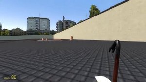 Убегаю от мемов(garry's mod)