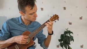 укулеле. Любэ-Конь на укулеле фингерстайл