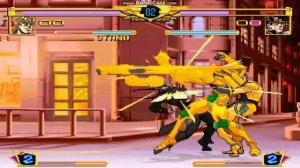 Jotaro vs Dio / Jojo MUGEN beta 2.5