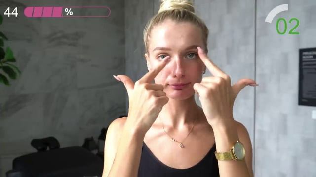 массаж для лица 2