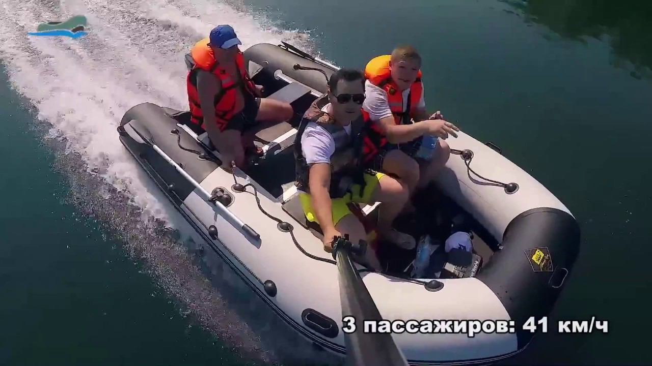 Лодка 380 и мотор 25 л.с. Замеры скорости - лодка Ривьера 3800 СК и мотор Mercury SeaPro 25 M смотреть онлайн