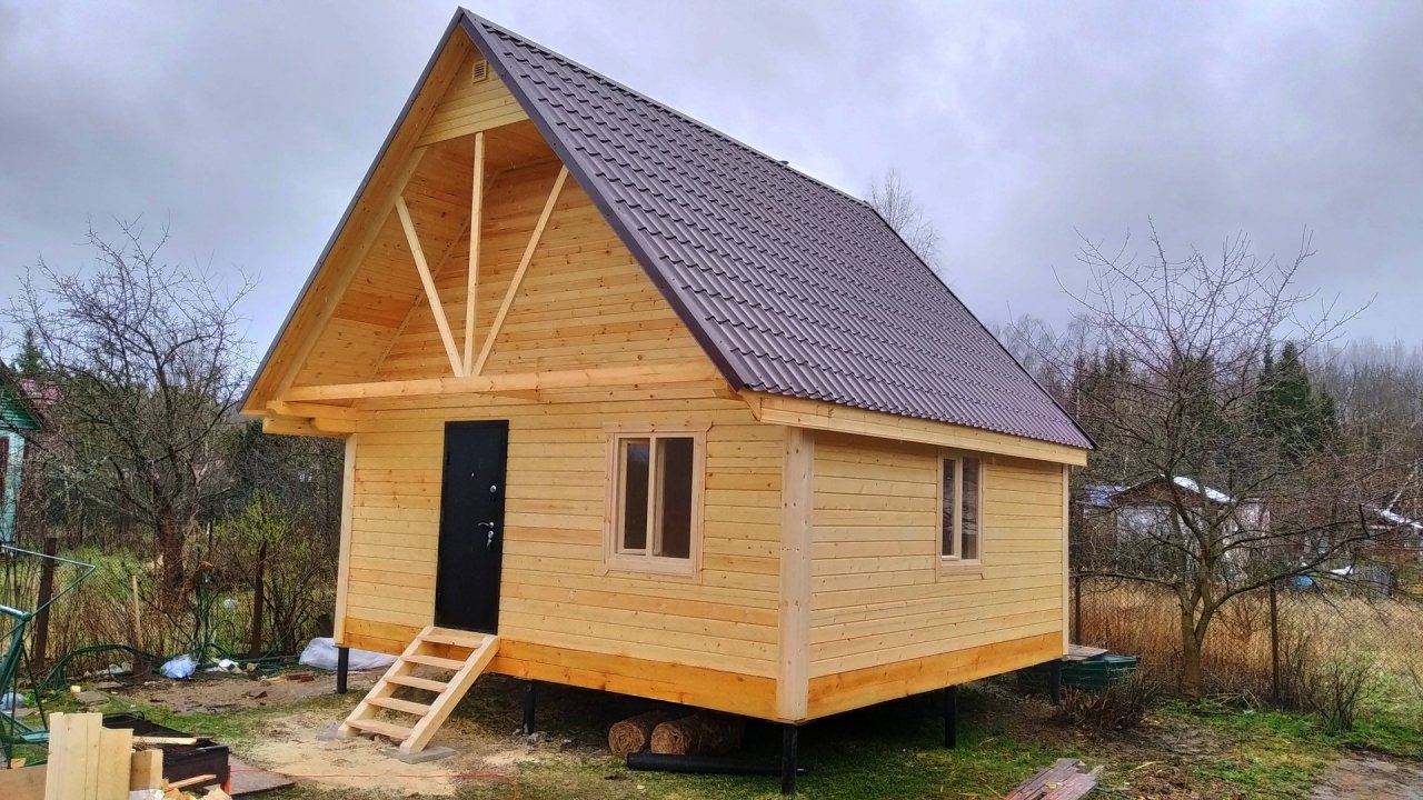 Баня со вторым светом