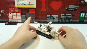 LEGO самоделка: танк ЗИС-30 (v2).