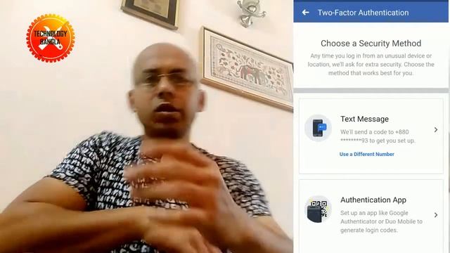 Facebook Security, Setup 2 factor authentication.