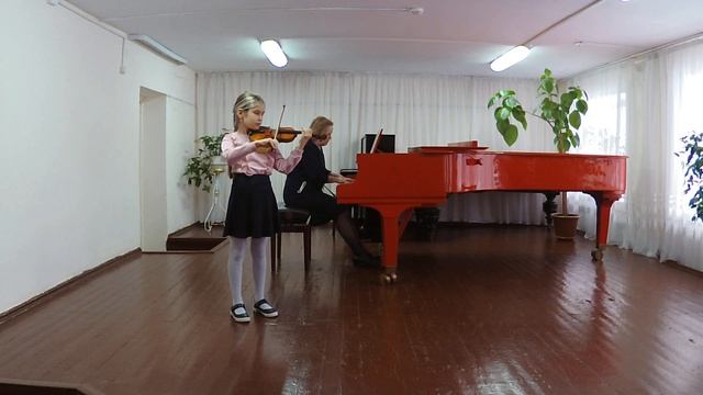 Ксения Коробейникова. «Словацкая полька». Обр. А. Гуревича
