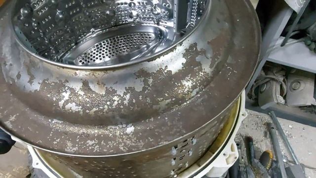 LG. Замена подшипников. Обзор стиральной машинки. смотреть онлайн