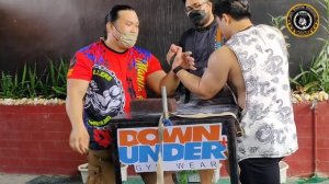 SHAUN CHISPA VS BOSS JHAM | Arm Wrestling | Supermatch 2021