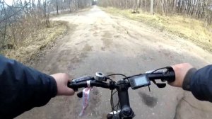 Покатушка на Электро Велосипеде 36v 350w 10ah На Красные Озёра