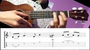 UKULELE. PASSENGER-LET HER GO UKULELE TUTORIAL