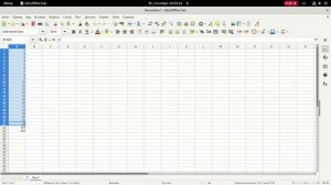 Libre office calc, формулы.
