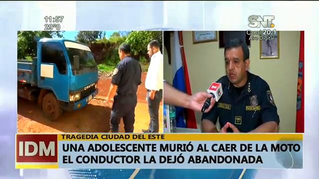 Una adolescente murió al caer de la moto смотреть онлайн