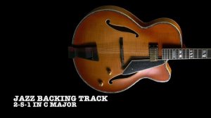 2-5-1 Jazz Backing Track in C Major