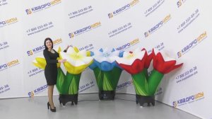 Оформление цветами - Надувной букет цветов – Цветы для украшения сцены. Как быстро украсить праздник