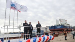 Спуск земснаряда проекта FPDG3