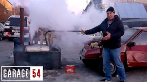 ПАРОВОЙ ДВИГАТЕЛЬ - ПЕРВЫЙ ЗАПУСК