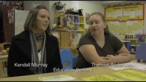 UTA Literacy Studies class visits Open Door Preschool in Dallas