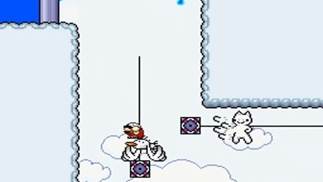 SMW Custom Level  - Heavenly Sky Cloud