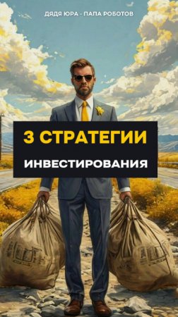 3 стратегии инвестирования