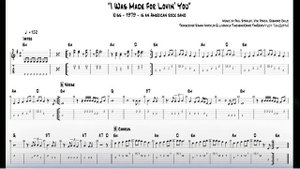 НОТЫ Kiss - I Was Made For Lovin' You на ГИТАРЕ! МЕЛОДИЯ + АККОРДЫ + ФИНГЕРСТАИЛ + ТАБУЛАТУРА