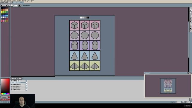 15. Basic geometric shapes. PIXEL ART Master Course