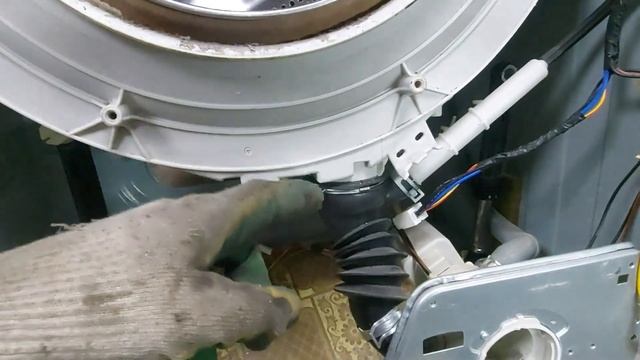 LG Direct Drive. прямой привод, замена подшипников. Обзор стиральной машинки. смотреть онлайн