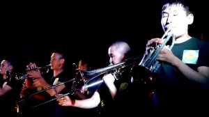 Духовой оркестр Правительства Республики Тыва. Устуу-Хурээ фестиваль  2012