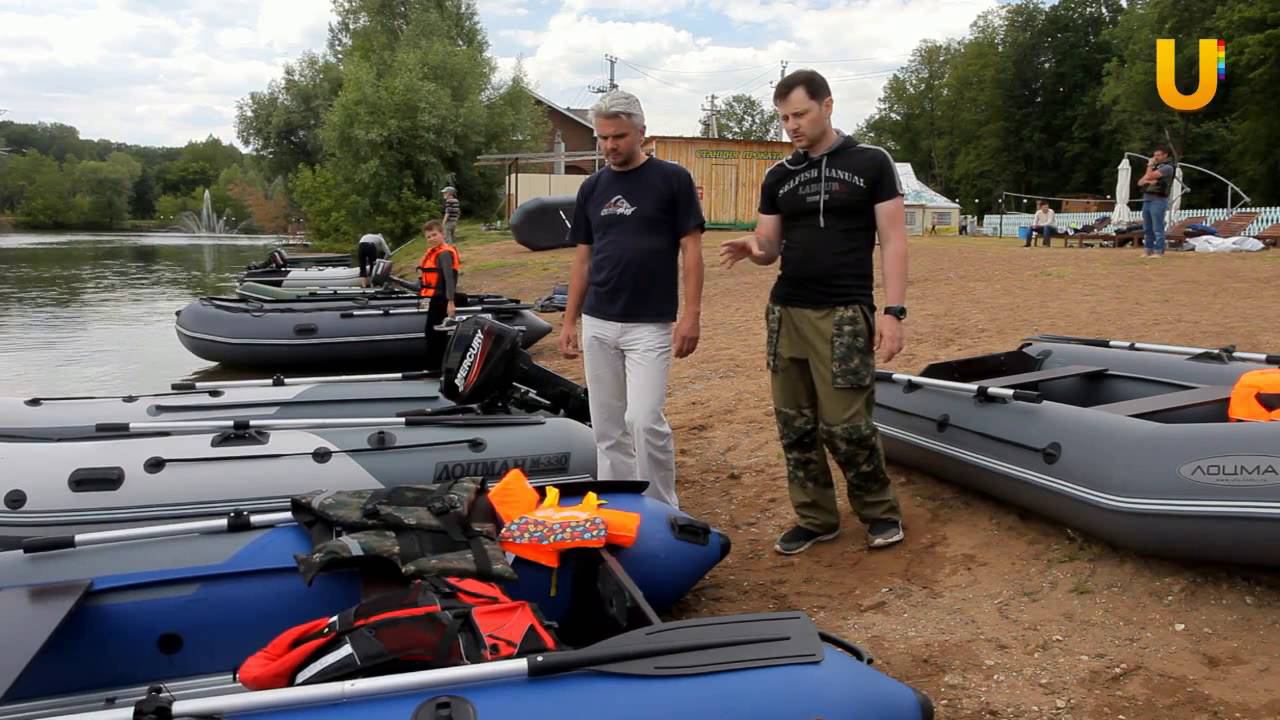 ПВХ лодки "Лоцман" в передаче на UTV. ПервыйЛодочный.рф в сюжете "За порогом"